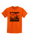 Grimm Reaper Halloween Design Childrens T-Shirt-Child T-shirts-TooLoud-Orange-X-Small-Davson Sales