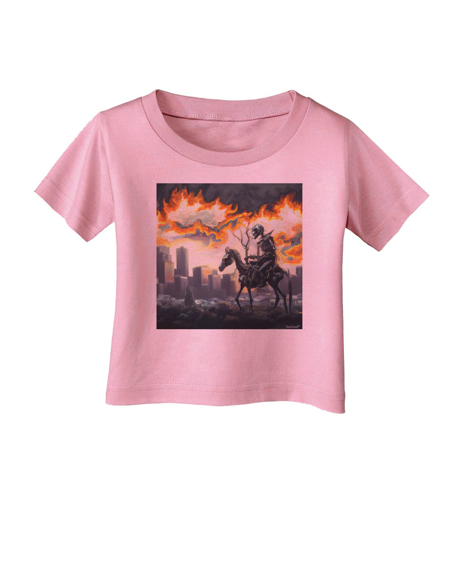 Grimm Reaper Halloween Design Infant T-Shirt-Infant-Tshirts-TooLoud-White-06-Months-Davson Sales