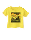 Grimm Reaper Halloween Design Infant T-Shirt-Infant-Tshirts-TooLoud-Yellow-06-Months-Davson Sales