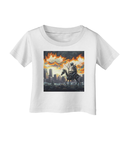 Grimm Reaper Halloween Design Infant T-Shirt-Infant-Tshirts-TooLoud-White-06-Months-Davson Sales