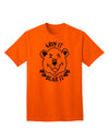 Grin and bear it Adult T-Shirt Stylish and Comfortable Adult T-Shirt-Mens T-shirts-TooLoud-Orange-Small-Davson Sales