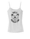 Grin and bear it Dark Womens V-Neck Dark T-Shirt-Womens V-Neck T-Shirts-TooLoud-White-Small-Davson Sales