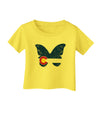 Grunge Colorado Butterfly Flag Infant T-Shirt-Infant T-Shirt-TooLoud-Yellow-06-Months-Davson Sales