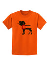 Grunge Colorado Emblem Flag Childrens T-Shirt-Childrens T-Shirt-TooLoud-Orange-X-Small-Davson Sales