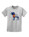 Grunge Colorado Emblem Flag Childrens T-Shirt-Childrens T-Shirt-TooLoud-AshGray-X-Small-Davson Sales