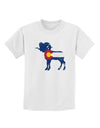 Grunge Colorado Emblem Flag Childrens T-Shirt-Childrens T-Shirt-TooLoud-White-X-Small-Davson Sales