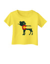 Grunge Colorado Emblem Flag Infant T-Shirt-Infant T-Shirt-TooLoud-Yellow-06-Months-Davson Sales