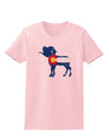 Grunge Colorado Emblem Flag Womens T-Shirt-Womens T-Shirt-TooLoud-PalePink-X-Small-Davson Sales