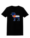 Grunge Colorado Emblem Flag Womens T-Shirt-Womens T-Shirt-TooLoud-Black-X-Small-Davson Sales