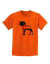 Grunge Rocky Mountain Bighorn Sheep Flag Childrens T-Shirt-Childrens T-Shirt-TooLoud-Orange-X-Small-Davson Sales