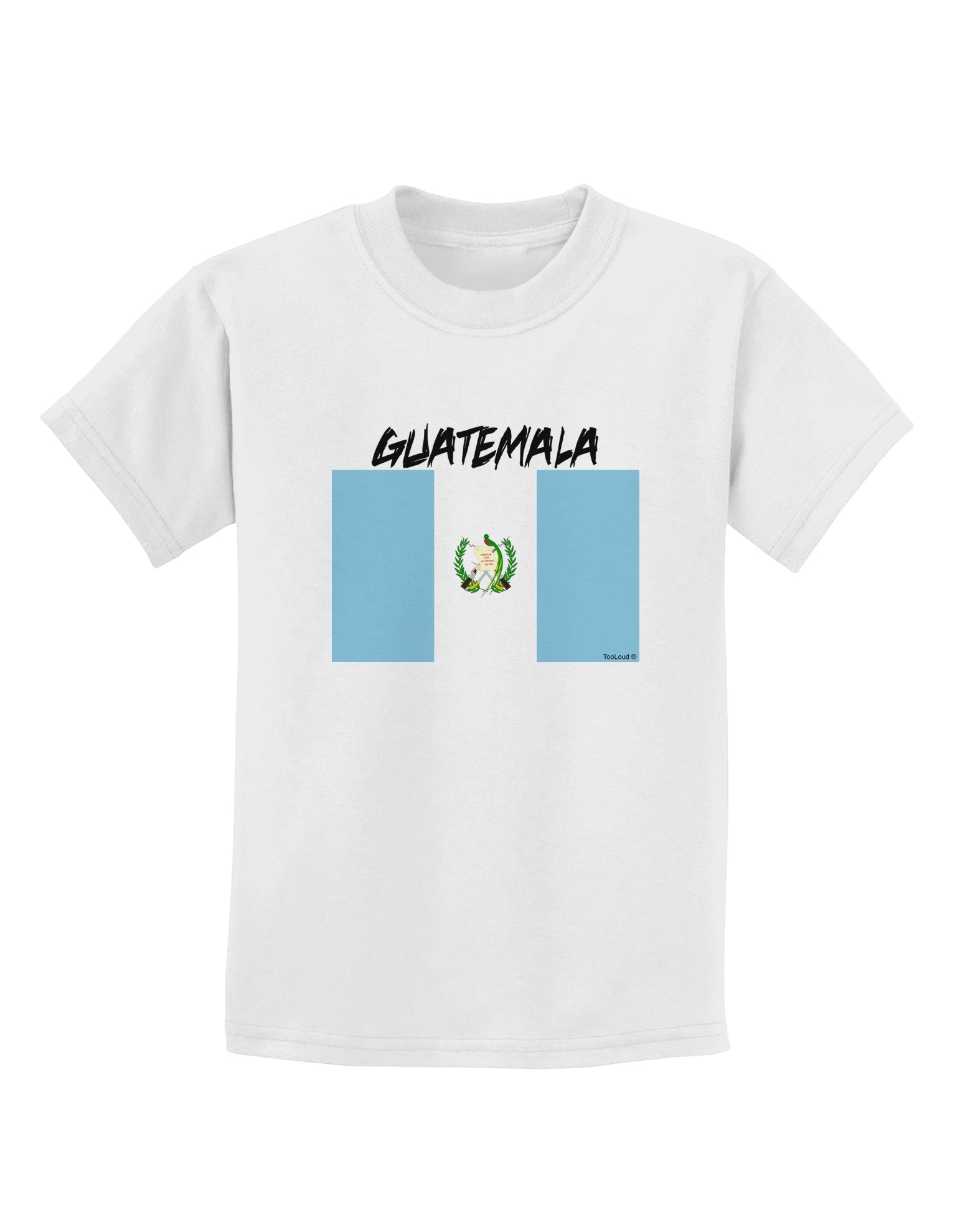 Guatamelan Flag Design Childrens T-Shirt by TooLoud-Childrens T-Shirt-TooLoud-White-X-Small-Davson Sales
