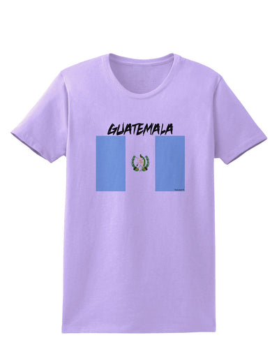 Guatamelan Flag Design Womens T-Shirt by TooLoud-Womens T-Shirt-TooLoud-Lavender-X-Small-Davson Sales