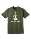 Guitar Dad Adult Dark T-Shirt by TooLoud-Mens T-Shirt-TooLoud-Military-Green-Small-Davson Sales