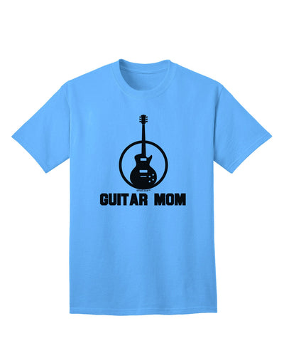 Guitar Mom - Mother's Day Design Adult T-Shirt-unisex t-shirt-TooLoud-Aquatic-Blue-Small-Davson Sales