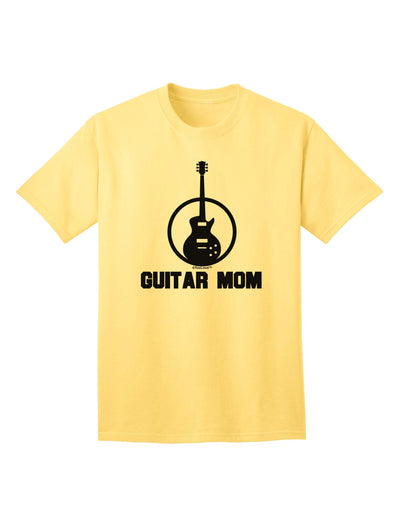 Guitar Mom - Mother's Day Design Adult T-Shirt-unisex t-shirt-TooLoud-Yellow-Small-Davson Sales