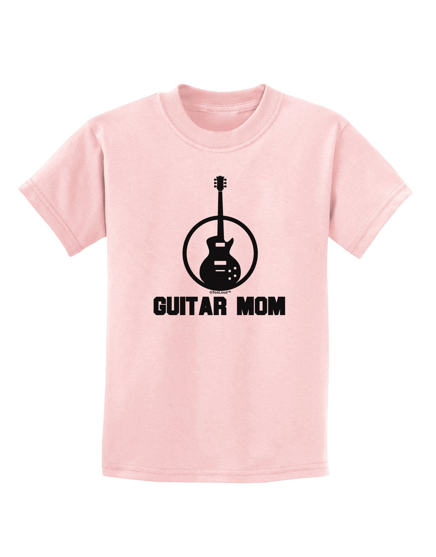 Guitar Mom - Mother's Day Design Childrens T-Shirt-Childrens T-Shirt-TooLoud-White-X-Small-Davson Sales