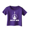 Guitar Mom - Mother's Day Design Infant T-Shirt Dark-Infant T-Shirt-TooLoud-Purple-06-Months-Davson Sales