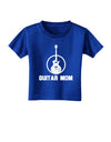 Guitar Mom - Mother's Day Design Toddler T-Shirt Dark-Toddler T-Shirt-TooLoud-Royal-Blue-2T-Davson Sales