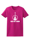 Guitar Mom - Mother's Day Design Womens Dark T-Shirt-TooLoud-Hot-Pink-Small-Davson Sales