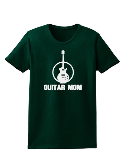 Guitar Mom - Mother's Day Design Womens Dark T-Shirt-TooLoud-Forest-Green-Small-Davson Sales