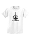 Guitarist Childrens T-Shirt-Childrens T-Shirt-TooLoud-White-X-Small-Davson Sales