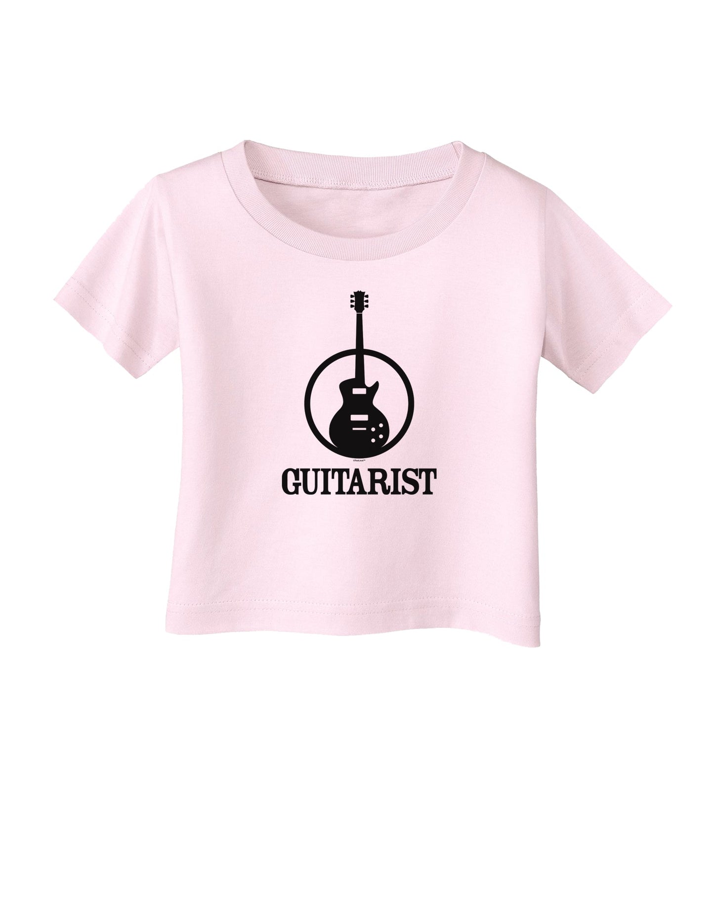 Guitarist Infant T-Shirt-Infant T-Shirt-TooLoud-Light-Pink-06-Months-Davson Sales