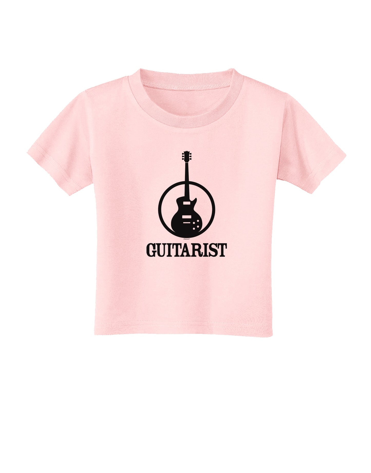 Guitarist Toddler T-Shirt-Toddler T-Shirt-TooLoud-Light-Pink-2T-Davson Sales