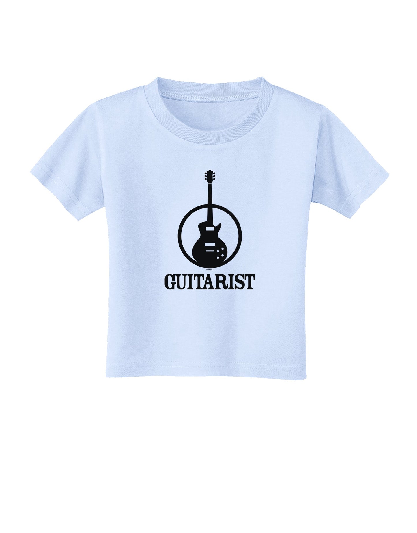 Guitarist Toddler T-Shirt-Toddler T-Shirt-TooLoud-Light-Blue-2T-Davson Sales