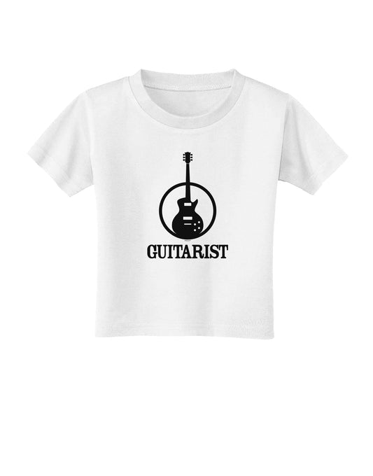 Guitarist Toddler T-Shirt-Toddler T-Shirt-TooLoud-White-2T-Davson Sales