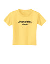 Guns Don't Kill People Dads With Pretty Daughters Kill People Toddler T-Shirt-Toddler T-Shirt-TooLoud-Daffodil-Yellow-2T-Davson Sales