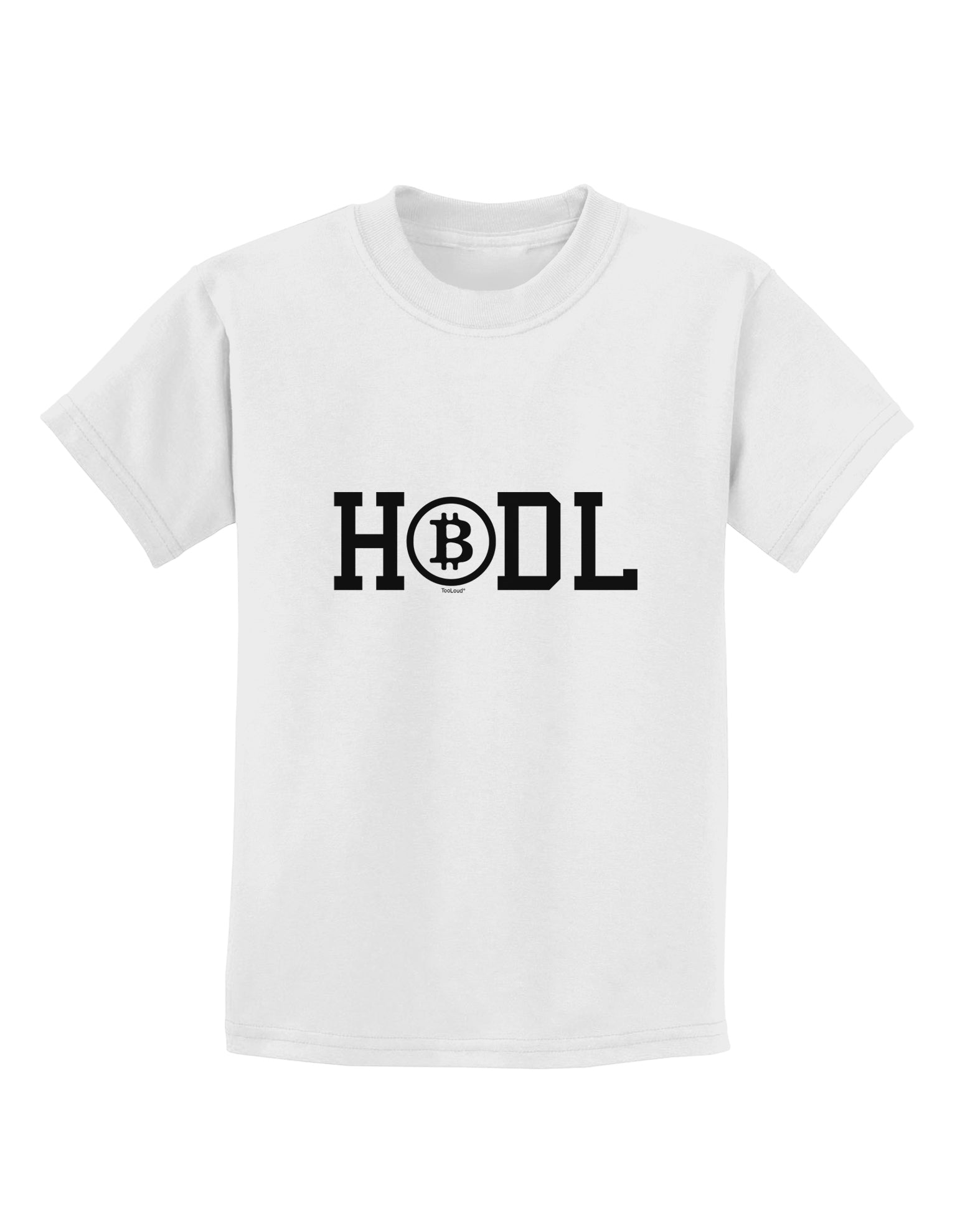HODL Bitcoin Childrens T-Shirt-Childrens T-Shirt-TooLoud-White-X-Small-Davson Sales