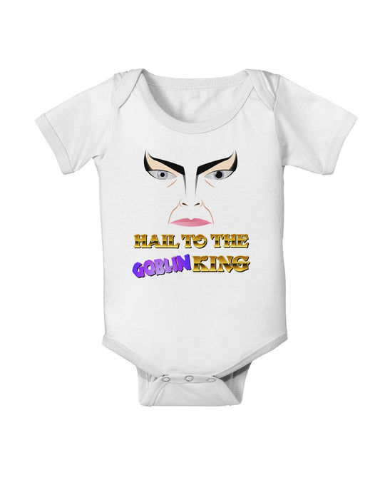 Hail to the Goblin King Baby Romper Bodysuit-Baby Romper-TooLoud-White-06-Months-Davson Sales