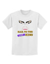 Hail to the Goblin King Childrens T-Shirt-Childrens T-Shirt-TooLoud-White-X-Small-Davson Sales