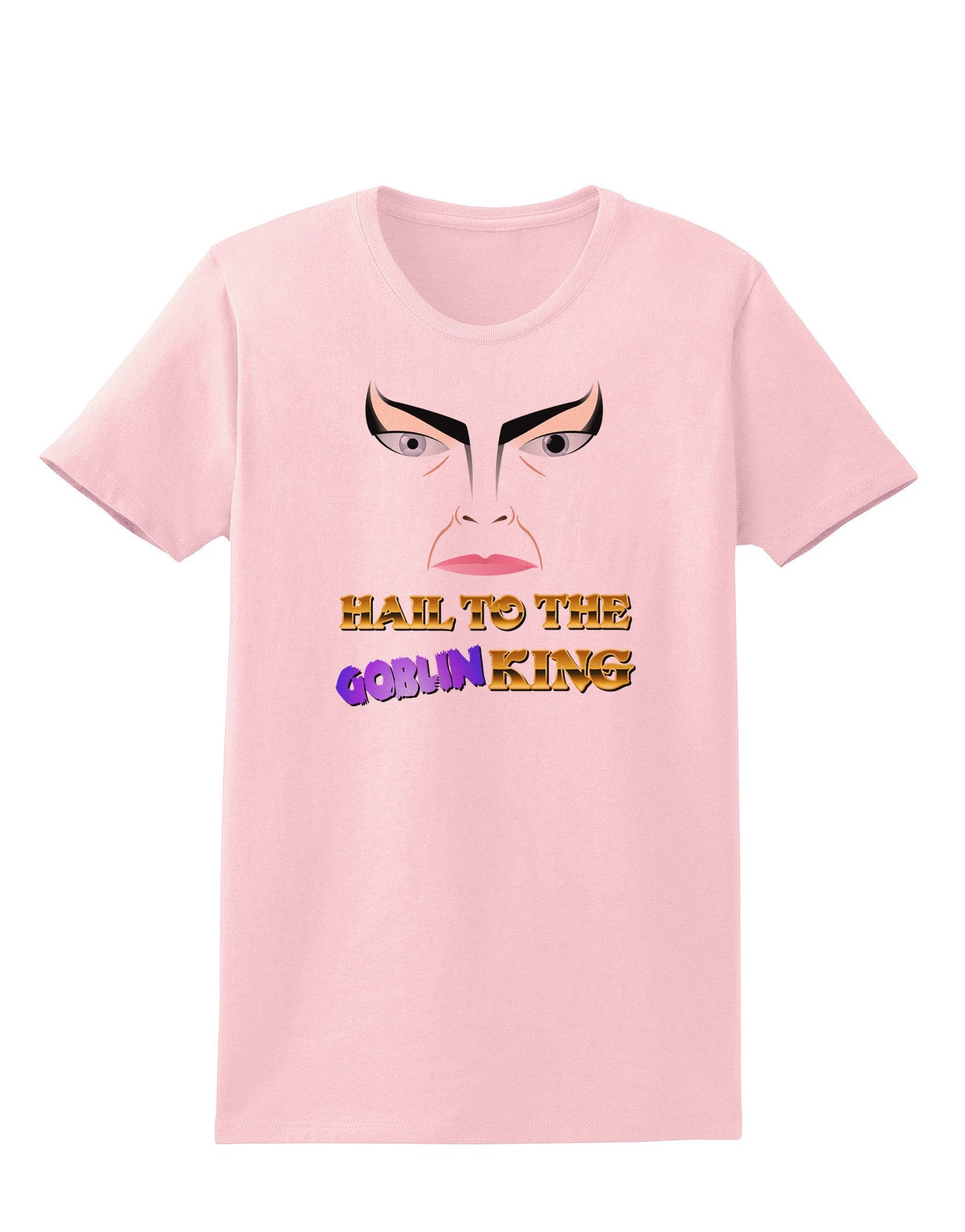 Hail to the Goblin King Womens T-Shirt-Womens T-Shirt-TooLoud-PalePink-X-Small-Davson Sales