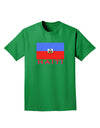 Haiti Flag Dark Adult Dark T-Shirt-Mens T-Shirt-TooLoud-Kelly-Green-Small-Davson Sales