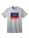 Haiti Flag Inspired Adult T-Shirt - A Patriotic Fashion Statement-Mens T-shirts-TooLoud-AshGray-Small-Davson Sales