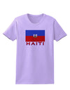 Haiti Flag Womens T-Shirt-Womens T-Shirt-TooLoud-Lavender-X-Small-Davson Sales