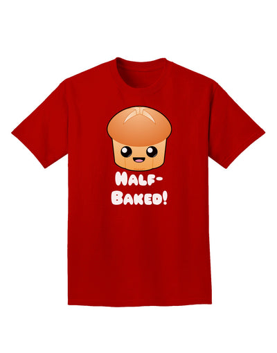 Half Baked Cute Roll Adult Dark T-Shirt-Mens T-Shirt-TooLoud-Red-Small-Davson Sales