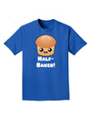 Half Baked Cute Roll Adult Dark T-Shirt-Mens T-Shirt-TooLoud-Royal-Blue-Small-Davson Sales