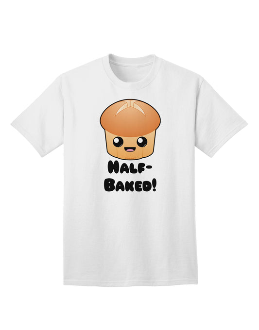 Half Baked Cute Roll Adult T-Shirt-Mens T-Shirt-TooLoud-White-Small-Davson Sales