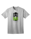 Half Energy 50 Percent Premium Adult T-Shirt Collection-Mens T-shirts-TooLoud-AshGray-Small-Davson Sales