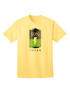 Half Energy 50 Percent Premium Adult T-Shirt Collection-Mens T-shirts-TooLoud-Yellow-Small-Davson Sales