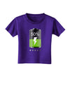 Half Energy 50 Percent Toddler T-Shirt Dark-Toddler T-Shirt-TooLoud-Purple-2T-Davson Sales