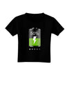 Half Energy 50 Percent Toddler T-Shirt Dark-Toddler T-Shirt-TooLoud-Black-2T-Davson Sales