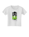 Half Energy 50 Percent Toddler T-Shirt-Toddler T-Shirt-TooLoud-White-2T-Davson Sales