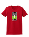 Half Energy 50 Percent Womens Dark T-Shirt-TooLoud-Red-X-Small-Davson Sales