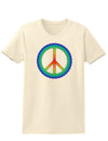 Halftone Peace Womens T-Shirt-Womens T-Shirt-TooLoud-Natural-X-Small-Davson Sales