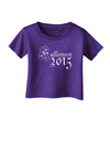 Halloween 2015 Script Distressed Infant T-Shirt Dark-Infant T-Shirt-TooLoud-Purple-06-Months-Davson Sales