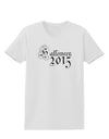 Halloween 2015 Script Distressed Womens T-Shirt-Womens T-Shirt-TooLoud-White-X-Small-Davson Sales