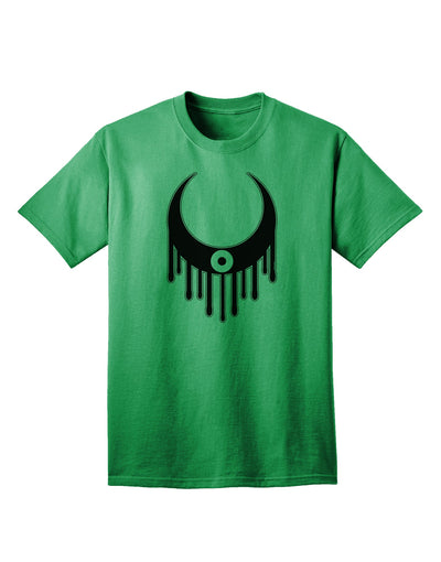 Halloween Adult T-Shirt - Featuring the Enchanting Weeping Crescent Eye-Mens T-shirts-TooLoud-Kelly-Green-Small-Davson Sales